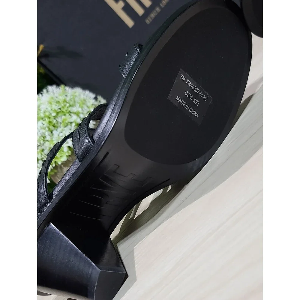 Frye Estelle Strappy Slid Black Sandals - US Women's 7 New
